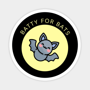 Batty for Bats Magnet